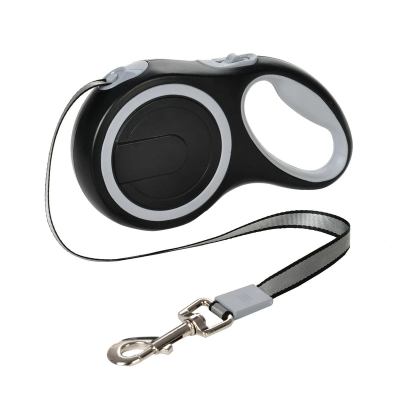 ACESSÓRIOS-Coleira retrátil para cães grandes de 8 m, extensível, para treinamento ao ar livre, cinto de tração para filhotes, cães pequenos, gato, pug, produto Labrodor