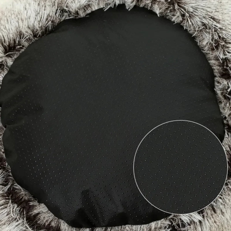 Sacos de dormir para animais de estimação semi-fechados, almofada longa e redonda para gatos, pelúcia macia 2 em 1, camas quentes para gatos, conforto simples, ninho quente para dormir de filhotes