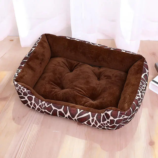 CAMINHAS-Cama para cachorro de estimação, almofada para filhotes, canil para filhotes de gatos, tamanho grande, ninho macio, cestas para cães pequenos e grandes, sofá macio, almofada para animais