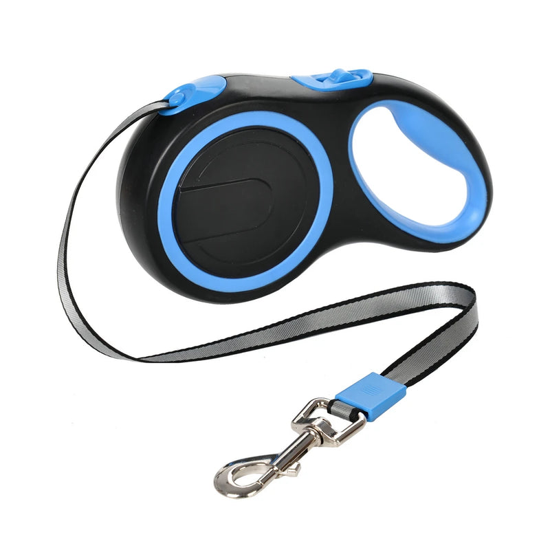 ACESSÓRIOS-Coleira retrátil para cães grandes de 8 m, extensível, para treinamento ao ar livre, cinto de tração para filhotes, cães pequenos, gato, pug, produto Labrodor