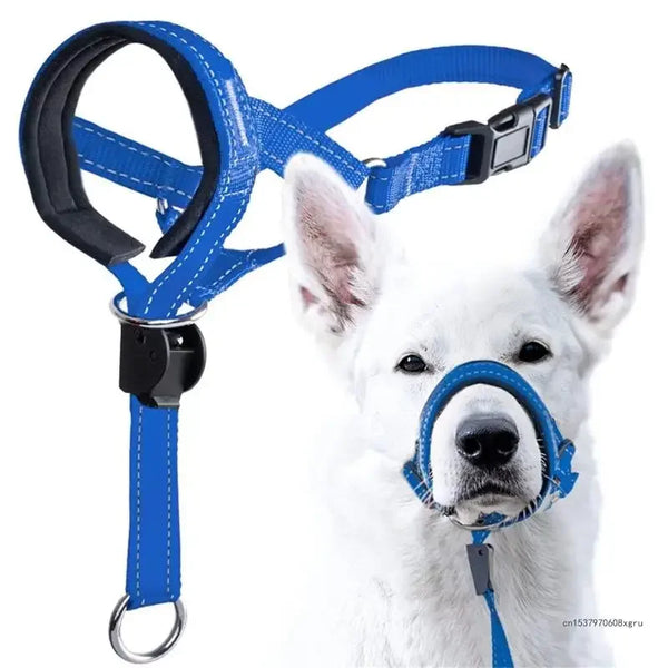 ACESSÓRIOS-Coleira de treinamento criativa para cães Halti, coleira de treinamento suave para cães, arnês de nylon, arnês de segurança para todas as estações, arnês útil para cãest