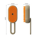 HIGIENE-Escova elétrica para remoção de pelos de gatos, escova elétrica 3 em 1 para cães e gatos, escova para massagem e remoção de pelos de animais de estimação