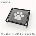 CAMINHAS-Cama elevada refrescante para cães KEMORELA, cama elevada para cães de médio porte, à prova de mordidas, lavável, malha respirável