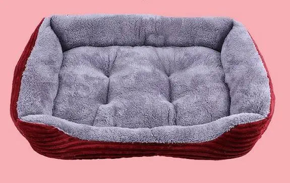 CAMINHAS-Cama para cachorro de estimação, almofada para filhotes, canil para filhotes de gatos, tamanho grande, ninho macio, cestas para cães pequenos e grandes, sofá macio, almofada para animais