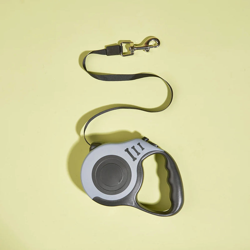 ACESSÓRIOS-Coleira retrátil automática de nylon durável para cães pequenos, gatos, 3m e 5m
