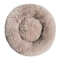 CAMINHAS-Cama redonda para cachorro, cama quente para inverno, cesta de pelúcia para cachorro, cama lavável para animais de estimação para cães pequenos, médios e grandes, sofá para gatos