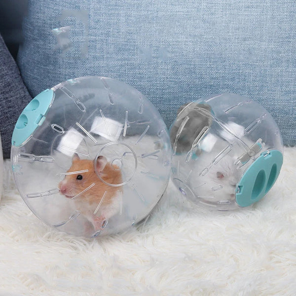 BRINQUEDO-Bola de plástico para esportes ao ar livre, bola de corrida para ratos pequenos, brinquedo para hamster, gerbil, bola de exercício, brinquedo para brincar, suprimentos para animais de estimação pequenos