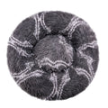 CAMINHAS-Cama redonda para cachorro, cama quente para inverno, cesta de pelúcia para cachorro, cama lavável para animais de estimação para cães pequenos, médios e grandes, sofá para gatos