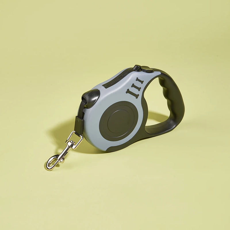 ACESSÓRIOS-Coleira retrátil automática de nylon durável para cães pequenos, gatos, 3m e 5m