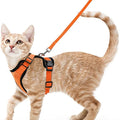 ACESSÓRIOS-Coleira e guia para gatos para caminhada, coletes ajustáveis e macios à prova de fuga para gatos, EasyControl