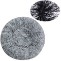 CAMINHAS-Cama redonda para cachorro, cama quente para inverno, cesta de pelúcia para cachorro, cama lavável para animais de estimação para cães pequenos, médios e grandes, sofá para gatos