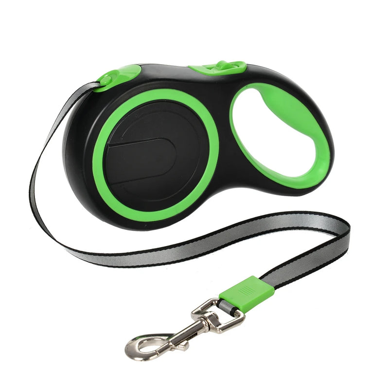ACESSÓRIOS-Coleira retrátil para cães grandes de 8 m, extensível, para treinamento ao ar livre, cinto de tração para filhotes, cães pequenos, gato, pug, produto Labrodor