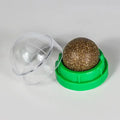 BRINQUEDOS-Bola adesiva para parede de gato, brinquedo arranhador, petiscos saudáveis e naturais, remove bolas para promover a digestão, petisco de grama para gatos