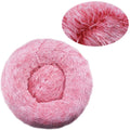 CAMINHAS-Cama redonda para cachorro, cama quente para inverno, cesta de pelúcia para cachorro, cama lavável para animais de estimação para cães pequenos, médios e grandes, sofá para gatos