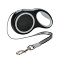 ACESSÓRIOS-Coleira retrátil automática para cães de 8/5 m, grande, médio e pequeno, com corda de tração em nylon, para pastor alemão