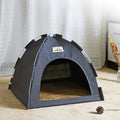 CAMINHAS-Casa dobrável para gatos, tenda para animais de estimação, quatro estações, ninho universal para gatos e cães, tapete refrescante de verão, portátil, dobrável e respirável para áreas externas